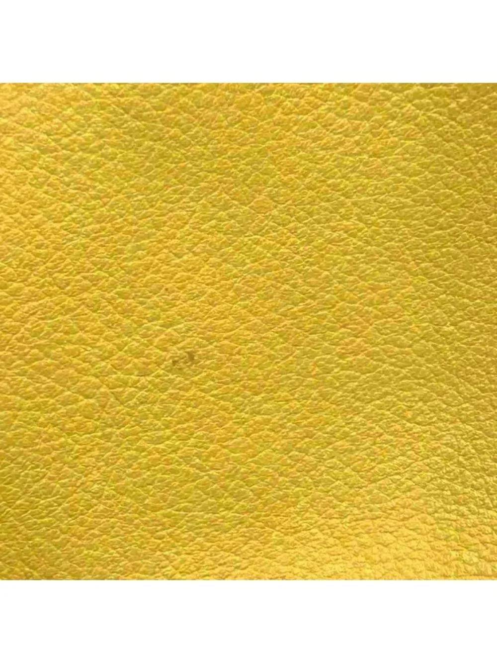 Hermes Pouch Leather Yellow